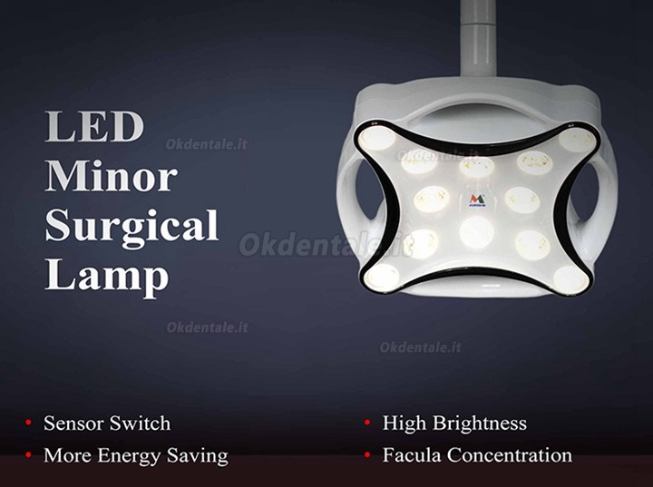 Micare JD1700L Lampada scialitica odontoiatrico lampada senza ombre montato a soffitto